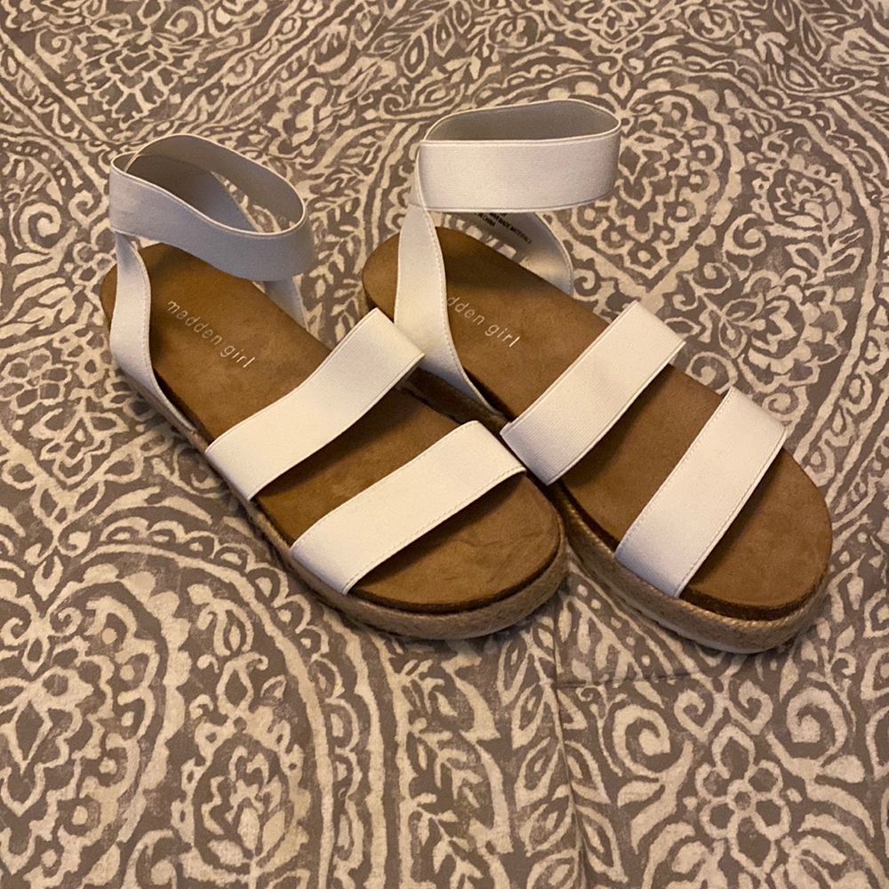 NWOT Madden Girl Wedge Sandals